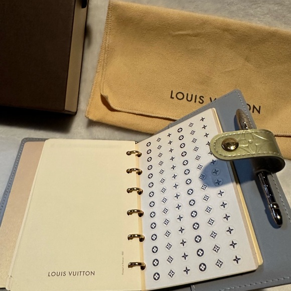 NWOT Authentic Louis Vuitton Monogram Vernis Patent Leather Agenda Era 2002 - Picture 10 of 14